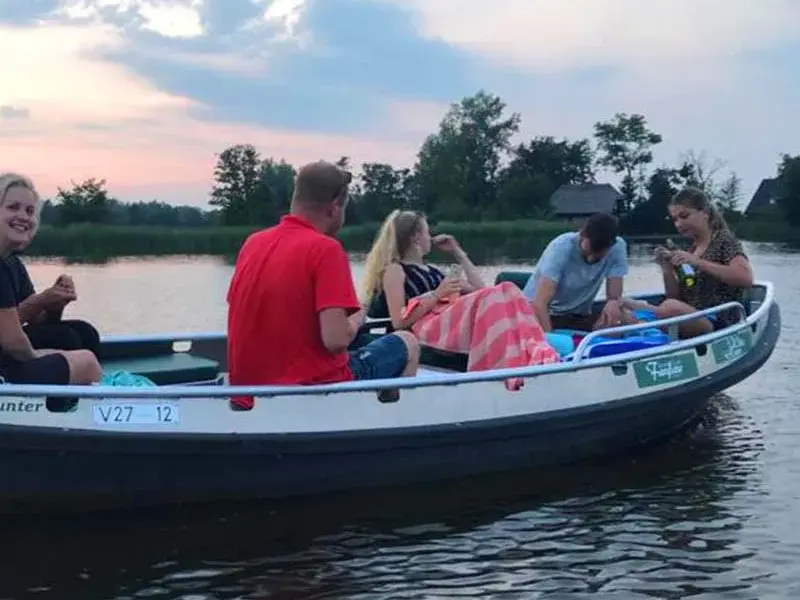 Sup-board & schiet arrangement